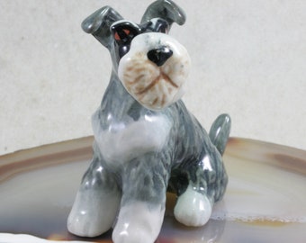 Schnauzer, Hund, Miniatur, Porzellan