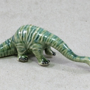 Brontosaurus, Dinosaur, Miniature, Porcelain