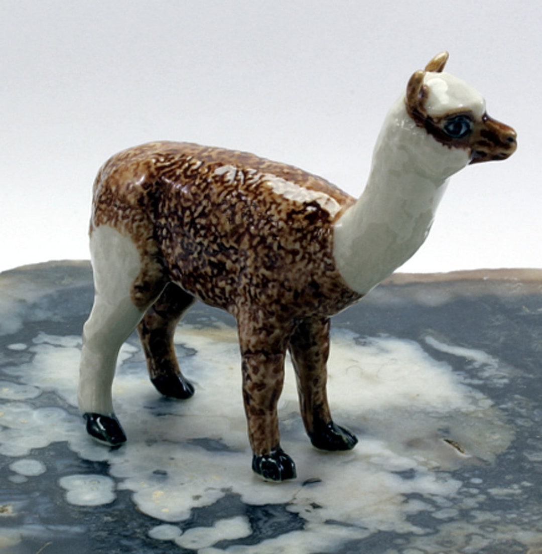 Lama, Miniature, Porcelain - Etsy