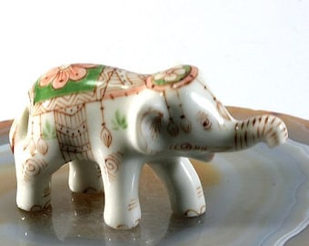 Elefant, Miniatur, Porzellan