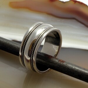 Great solid silver ring