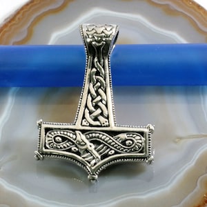 Thor&#39;s Hammer, Mjolnir, pendant, 925 silver