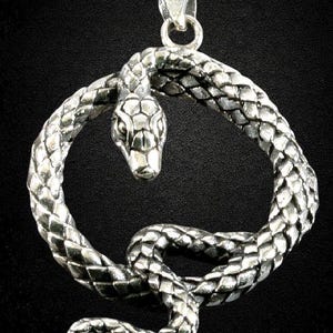 Schlange, Kobra, Anhänger, 925 Sterling Silber