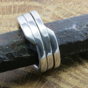 Great solid silver ring