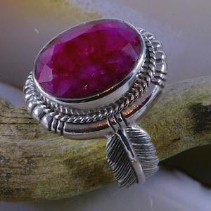 Ruby and Silver - Ring