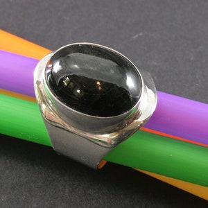 Sternsaphir und Silber,Ring