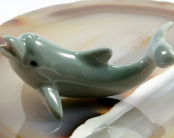 Delfin, Miniatur, Porzellan
