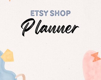 Etsy Shop Planner