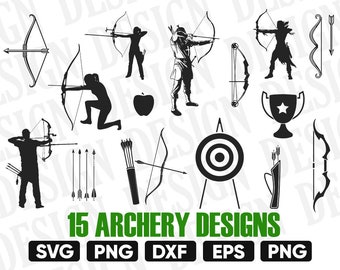 Archery Svg Etsy