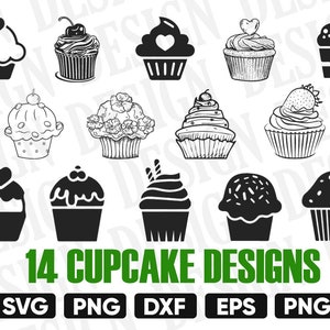 Cupcake SVG bundle, Cupcake Svg Cutting Files, cupcake vector, Cupcake svg cutting files, Sweet Cupcake SVG, Cupcake svg for cricut, Dessert