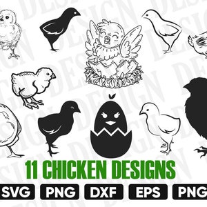 CHICK SILHOUETTE, chicken clipart, chicken egg SVG, chicken silhouette, chicken design, chicken stencil, chicken svg, chick svg, Farm
