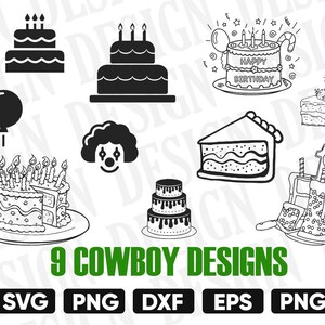 birthday cake svg, cake svg, birthday svg, happy birthday svg, cake cut file, birthday clipart, cake clipart, wedding cake svg, cake dxf