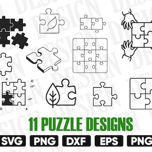 Puzzle SVG, puzzle piece png, puzzle piece clipart, puzzle clipart, puzzle stencil, puzzle piece vector, puzzle print, SVG Cutting files