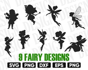 Fairies svg bundle, fairy clipart png, stencil svg, fairy tooth svg, princess svg, svg files for cameo, princess clipart, fairy dxf, svg png