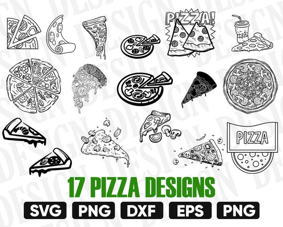 Download Pizza Svg Pizza Clipart Pizza Cut File Pizza Slice Svg Etsy