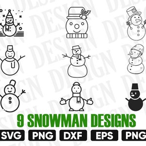 snowman svg, snowman silhouette, snowman dxf, snowman monogram svg, snowman cut file, snowman face, snowman svg file, girl snowman face