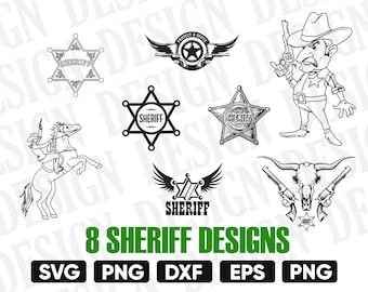 警察官バッジ SVG、EPS、DXF、AI、PNG、Cricut用ファイル - Etsy 日本