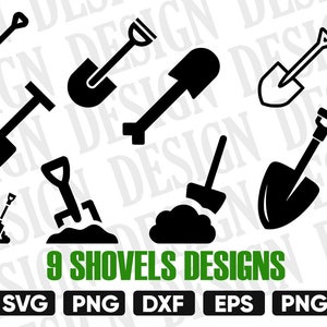 SHOVEL SVG, shovel silhouette, shovel vector, shovel Cutting Files, shovel Stencil, shovel svg Bundle, shovel vinyl, shovel pattern, dxf