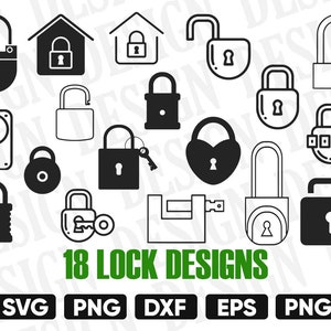 LOCK SILHOUETTE, Sicherheitsschloss SVG, Lock Vector, Sicherheitsschloss Clipart, Lock Dxf, Sperre Png, Svg Schneiden Dateien, sterben geschnitten Datei Svg, schneiden Dateien