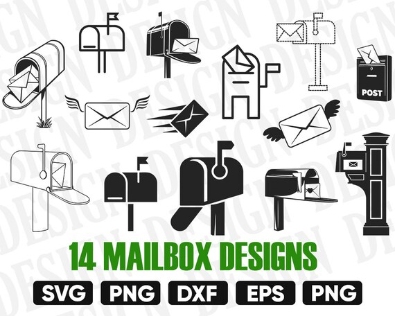 Free Free 162 Silhouette Mailbox Svg Free SVG PNG EPS DXF File