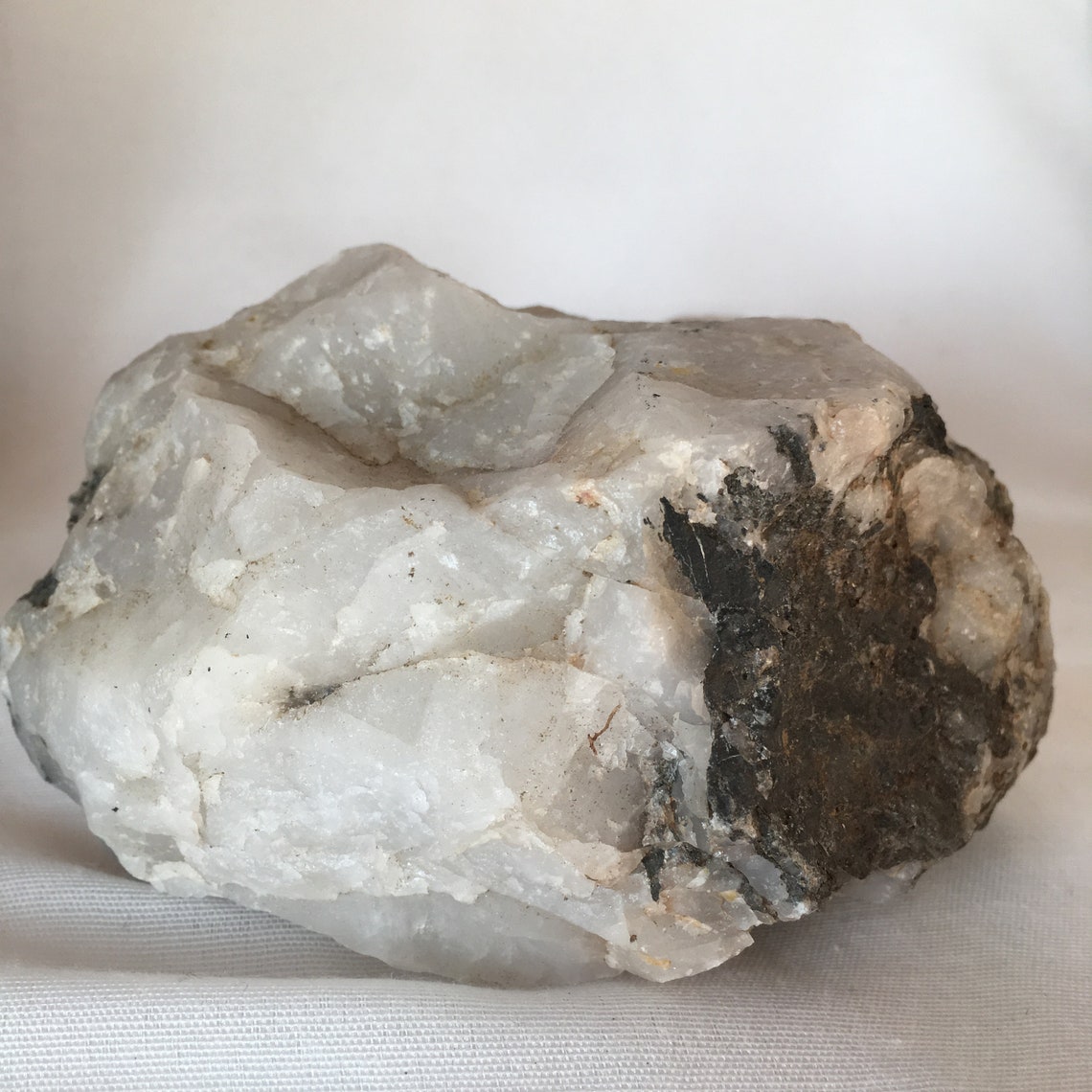 White Quartz Natural Rock from Nova Scotia Etsy