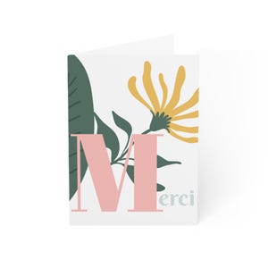 Biglietti di auguri, French Sunshine Thank You - Set da 10, Merci Stationery, biglietti di ringraziamento, biglietti di auguri in grandi quantità per tutte le occasioni