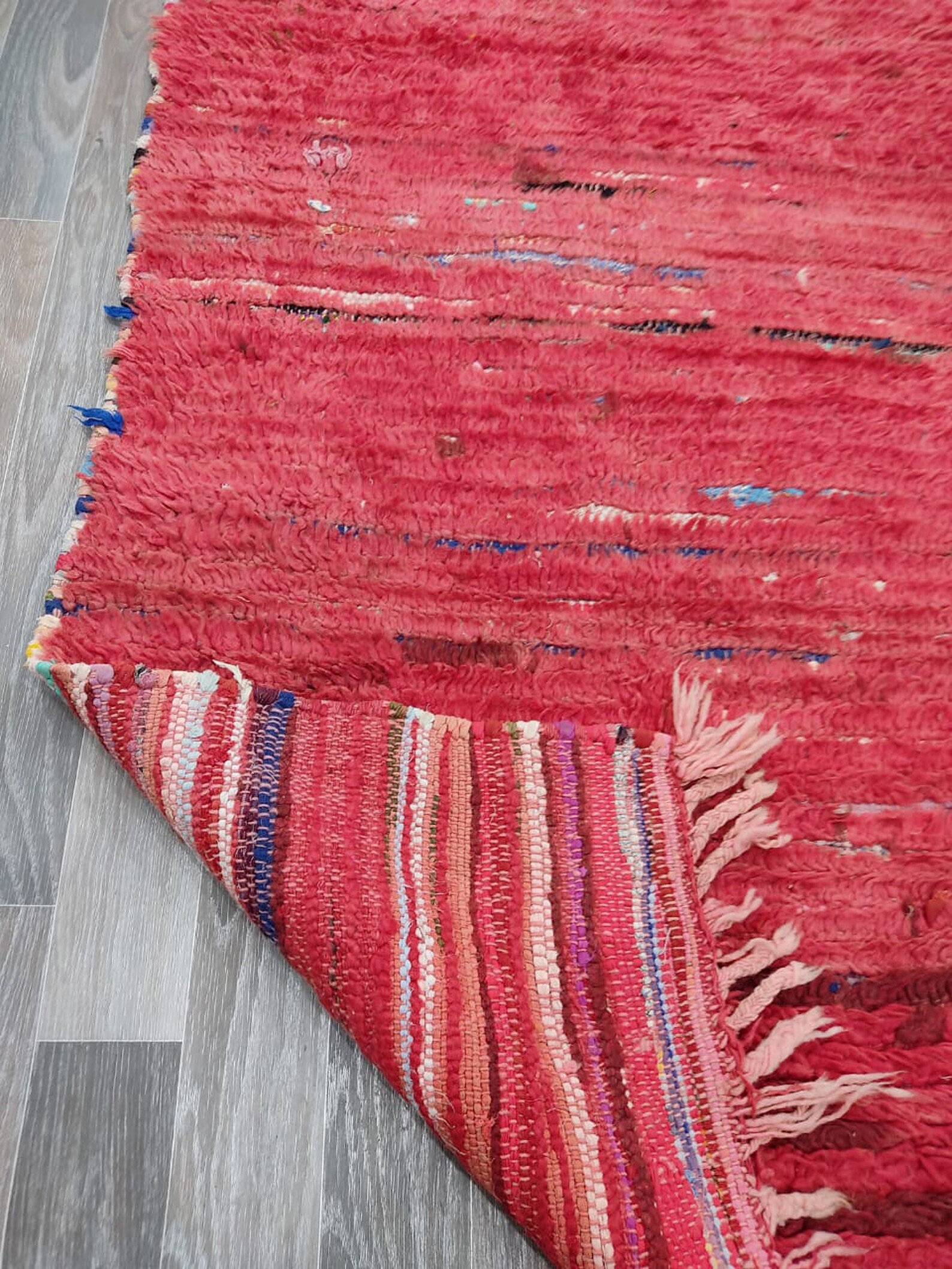 3x8 red runner rug vintage runner rug wool runner rug Etsy