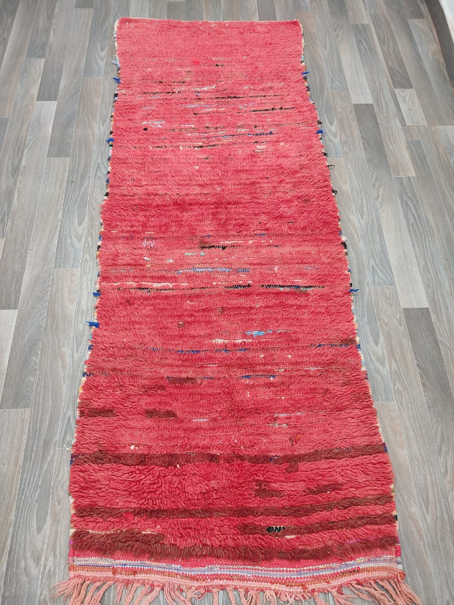 3x8 red runner rug vintage runner rug wool runner rug Etsy