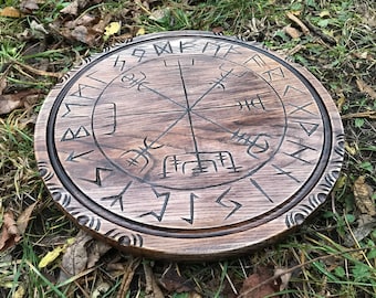 Altaar Vegvisir (runenkompas), Asatru, hekserij, heks, heidendom