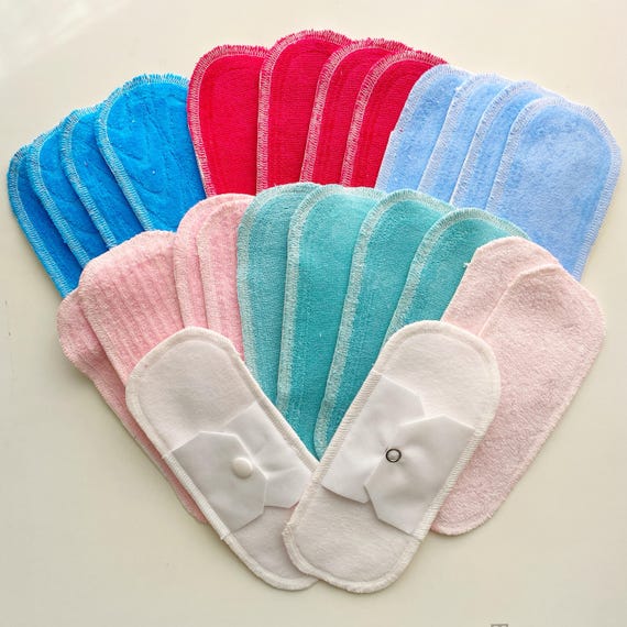 Organic Cotton Panty Liners - Waterproof, Set of 2