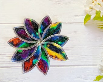 Galaxy Flanell-Interlabialbinde | Wiederverwendbares Menstruationsbinden-Set