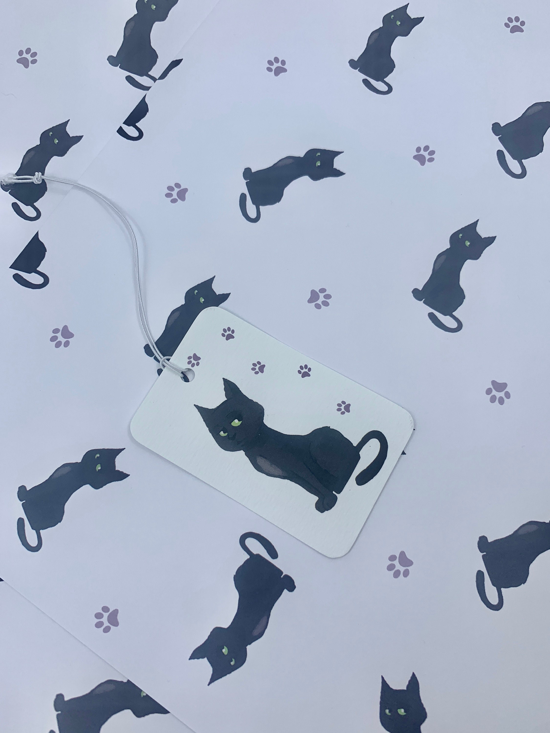 Cute Cats Wrapping Paper 700 x 500mm POPPY Cat Themed Gift Etsy