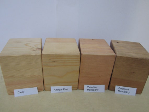 wooden display blocks