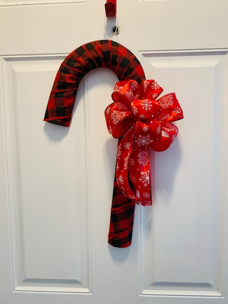Candy cane wreath Candy cane wreath