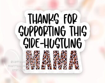 thank you for supporting my small business stickers printable