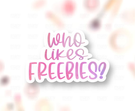 Freebies Sticker PNG, Printable Freebies Sticker, Small Business Stickers,  Small Business PNG, Digital Download