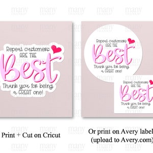 Repeat Customers Are the Best Sticker PNG, Small Business Happy Mail ...