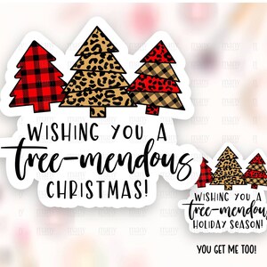 Pobierz naklejkę na choinkę Pun Small Business PNG, etykietę sklepu Merry Christmas, tagi na paczki Happy Holidays, szablon karty do druku Cut SVG