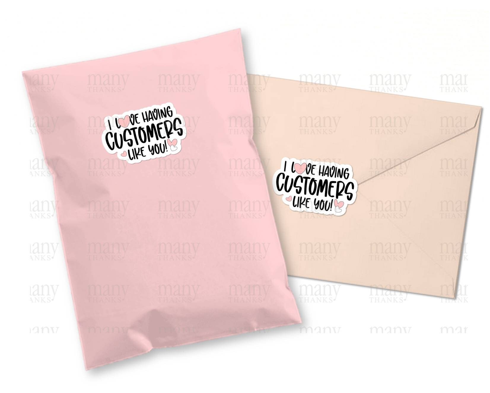 I Love Customers Like You Sticker PNG Small Business Happy | Etsy