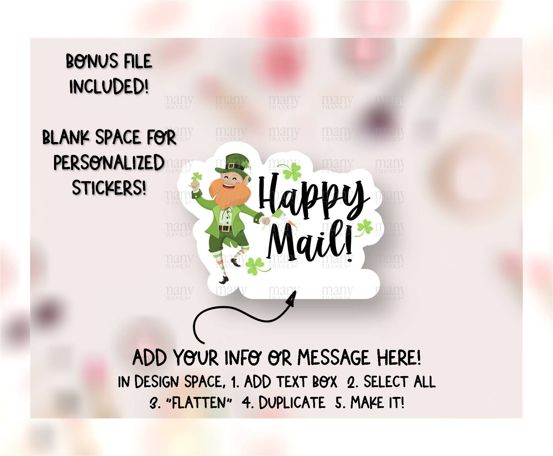 Pape ‘N Such Happy Mail Ainbow Stickes – 500 Coloful Cute