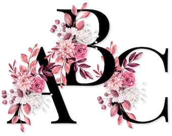 洋書 FLEURS et ALPHABETS FLEURIS Fleurs et alphabets fleuris à broder da Flammarion - Libri