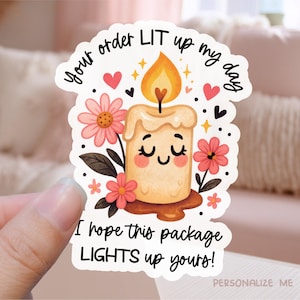 Thank You for Picking My Shop Small Business Sticker PNG, Cute Cherry and Pickle Pun Shop Label, Funny Fruit Print Cut Marketing Template