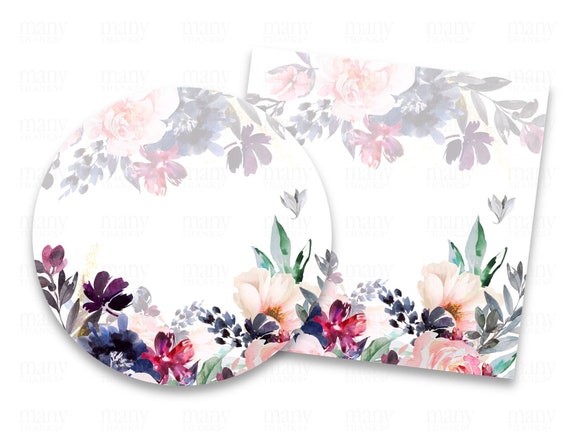 FYSUIMU 500Pcs Spring Floral Jar Label Sticker Vintage Flower Gift - View #4