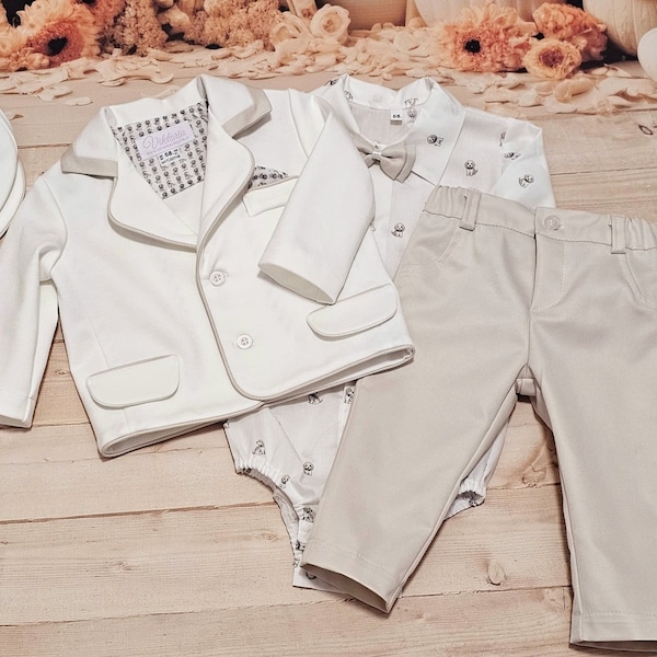 babyanzug taufanzug, kinderanzug Taufoutfit jungen Festanzug kinderanzug taufset baby boy suit Outfit Baby boy christening wedding