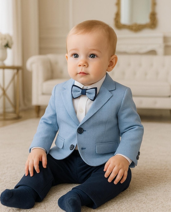 babyanzug, taufanzug jungen, kinderanzug, taufe outfit Festanzug Kinderanzug Taufoutfit junge,  Formelles Outfit Baby boy suit