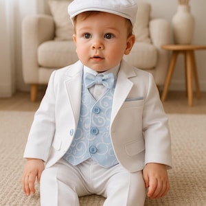 babyanzug, taufanzug jungen, kinderanzug, taufe outfit Festanzug Kinderanzug Taufoutfit junge, Formelles Outfit Traje bebé niño