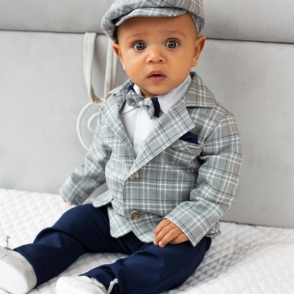 babyanzug taufanzug, kinderanzug Taufoutfit jungen Festanzug kinderanzug taufset baby boy suit Outfit Baby boy christening wedding