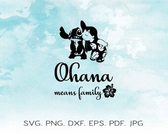 Ohana Family Svg Etsy
