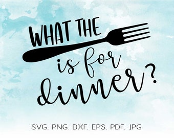What The Fork Svg Etsy