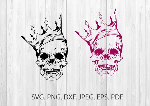 Free Free 281 Skull Crown Svg SVG PNG EPS DXF File